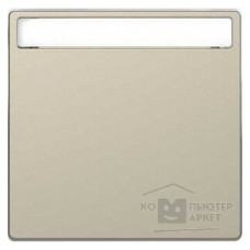 Центральна накладка TV розетки, 2/3 отвори, Нікель Merten System Design, Schneider Electric MTN4123-6050