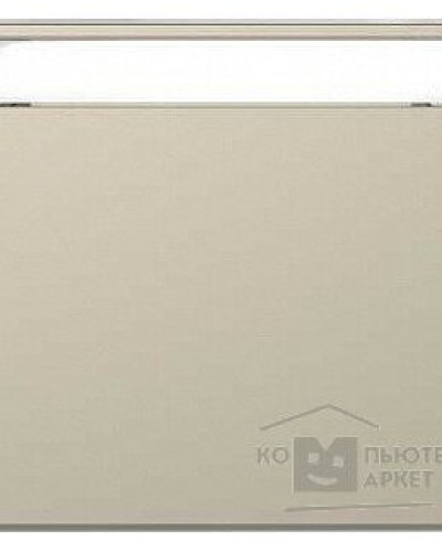 Центральна накладка TV розетки, 2/3 отвори, Нікель Merten System Design, Schneider Electric MTN4123-6050
