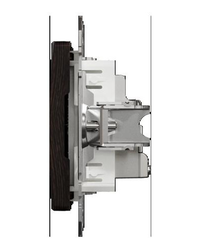 TV-розетка, Sedna Design & Elements, Венге - имитация дерева, SDD181471 Schneider Electric
