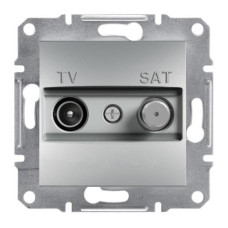 TV-SAT РОЗЕТКА КОНЕЧНАЯ А ASFORA АЛЮМИНИЙ