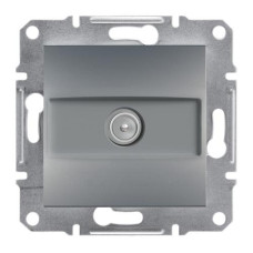 TV РОЗЕТКА ПРОХОДНАЯ ASFORA СТАЛЬ 8dB