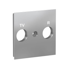 Центральная плата розетки TV/FM алюминий