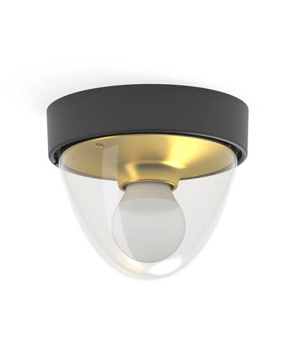 Світильник вуличний Nowodvorski NOOK BLACK/GOLD PL