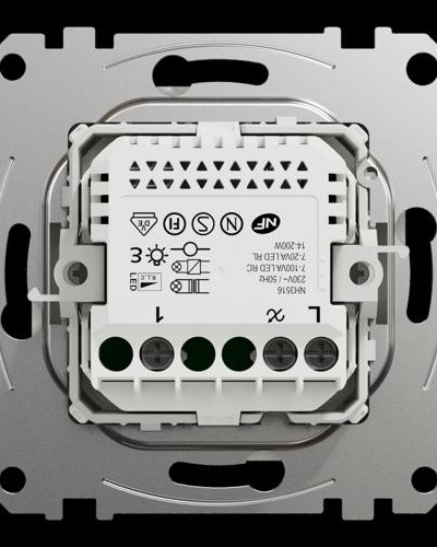Универсальный поворотный димер для светодиодных ламп Белый Sedna Design Schneider Electric SDD111502