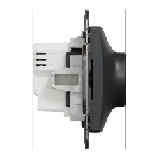 Универсальный поворотный димер для светодиодных ламп Черный Sedna Design Schneider Electric SDD114502