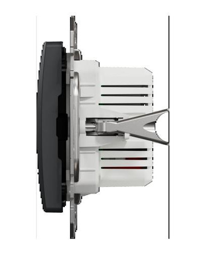 USB розетка тип A+A 2,1A Черный Sedna Design Schneider Electric SDD114401