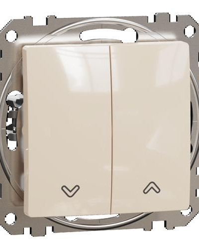 Выключатель для жалюзи Бежевый Sedna Design Schneider Electric SDD112104