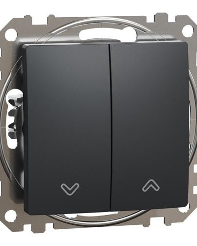 Выключатель для жалюзи Черный Sedna Design Schneider Electric SDD114104