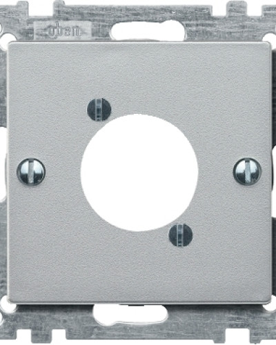 Центральная накладка для аудиоштекера XLR, алюминий, Merten System M Schneider Electric MTN468960