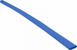 Термоусаджувальна трубка з клейовим шаром d 12,7мм синя шт.(1м)