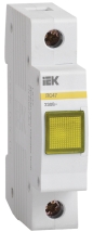 Сигнальна лампа ЛС-47 (жовта) (неон) IEK