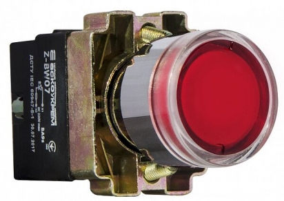 XB2-BW3471(72) Кнопка з підсвічуванням червона