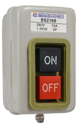 BS-216B Кнопковий вимикач-роз’єднувач