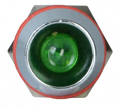 Сигнальна арматура AD22C-6 зелена 220V AC
