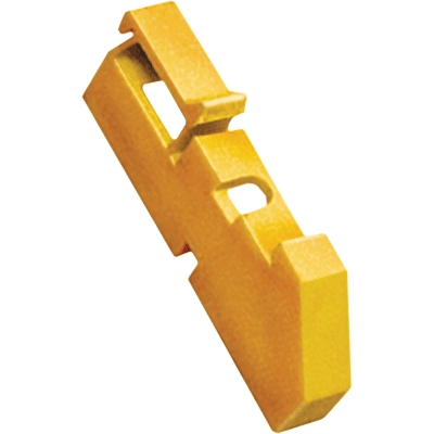 Ізолятор DIN жовтий (120 штук) IEK