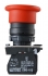 TB5-AC42  Кнопка "грибок" (d 40 мм) "Стоп" червона